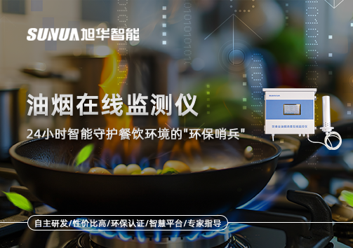 油烟在线监测仪：24小时智能守护餐饮环境的"环保哨兵"
