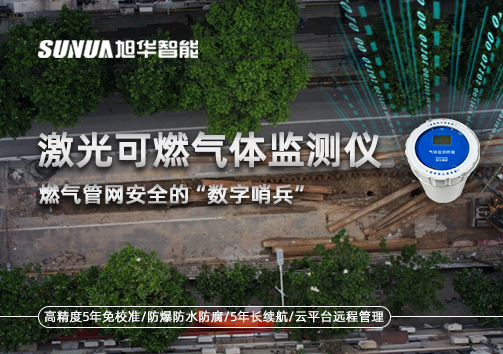 燃气管网安全的“数字哨兵”：激光可燃气体监测仪